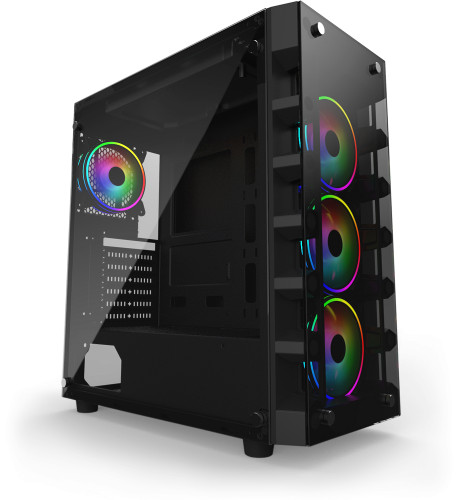 The Gelid Black Diamond ATX Chassis