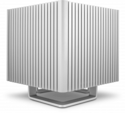 ST-DB4 Silver Fanless Aluminium Bi-Symmetrical ITX Chassis