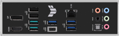 Rear motherboard ports